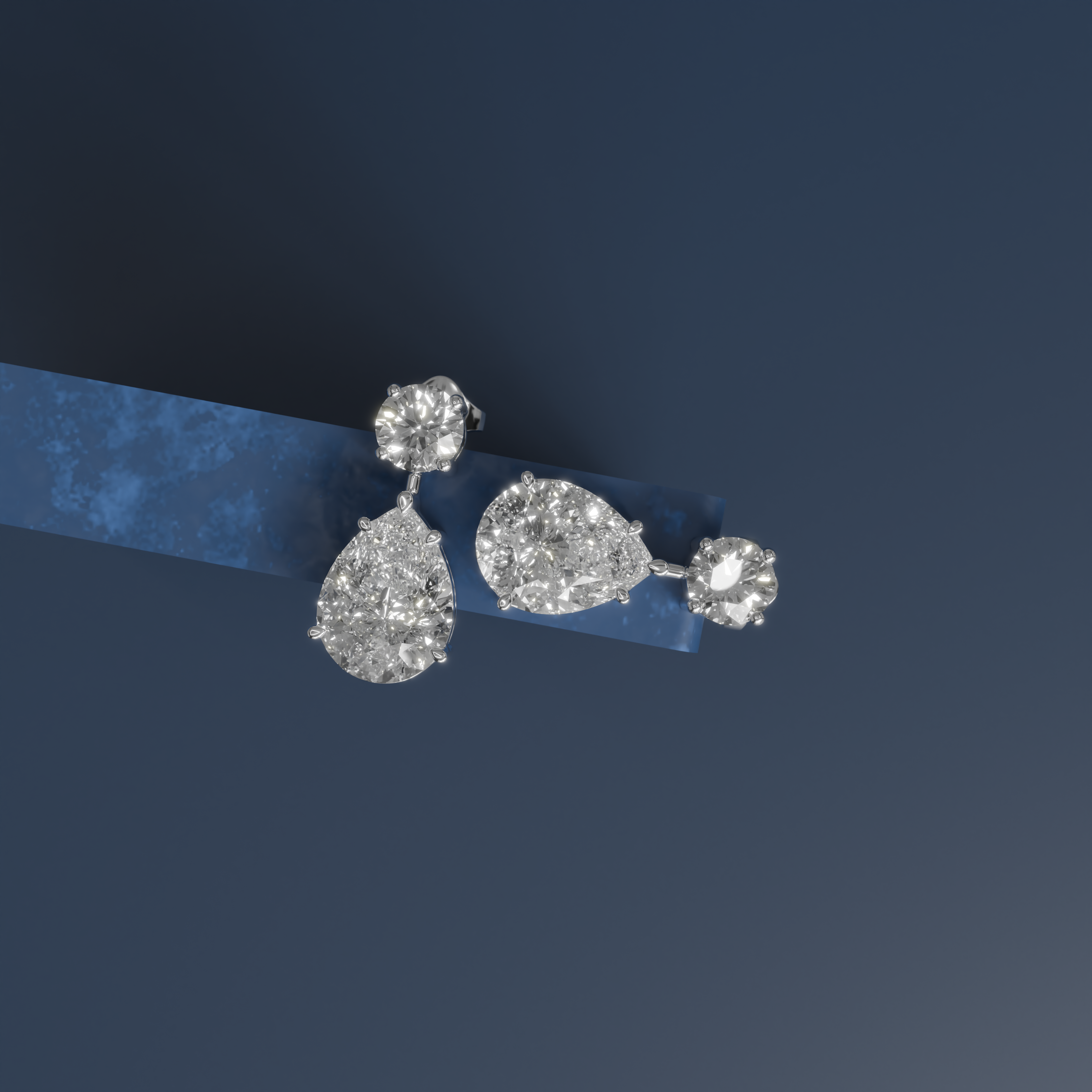 Aurora Bloom Drop Earrings