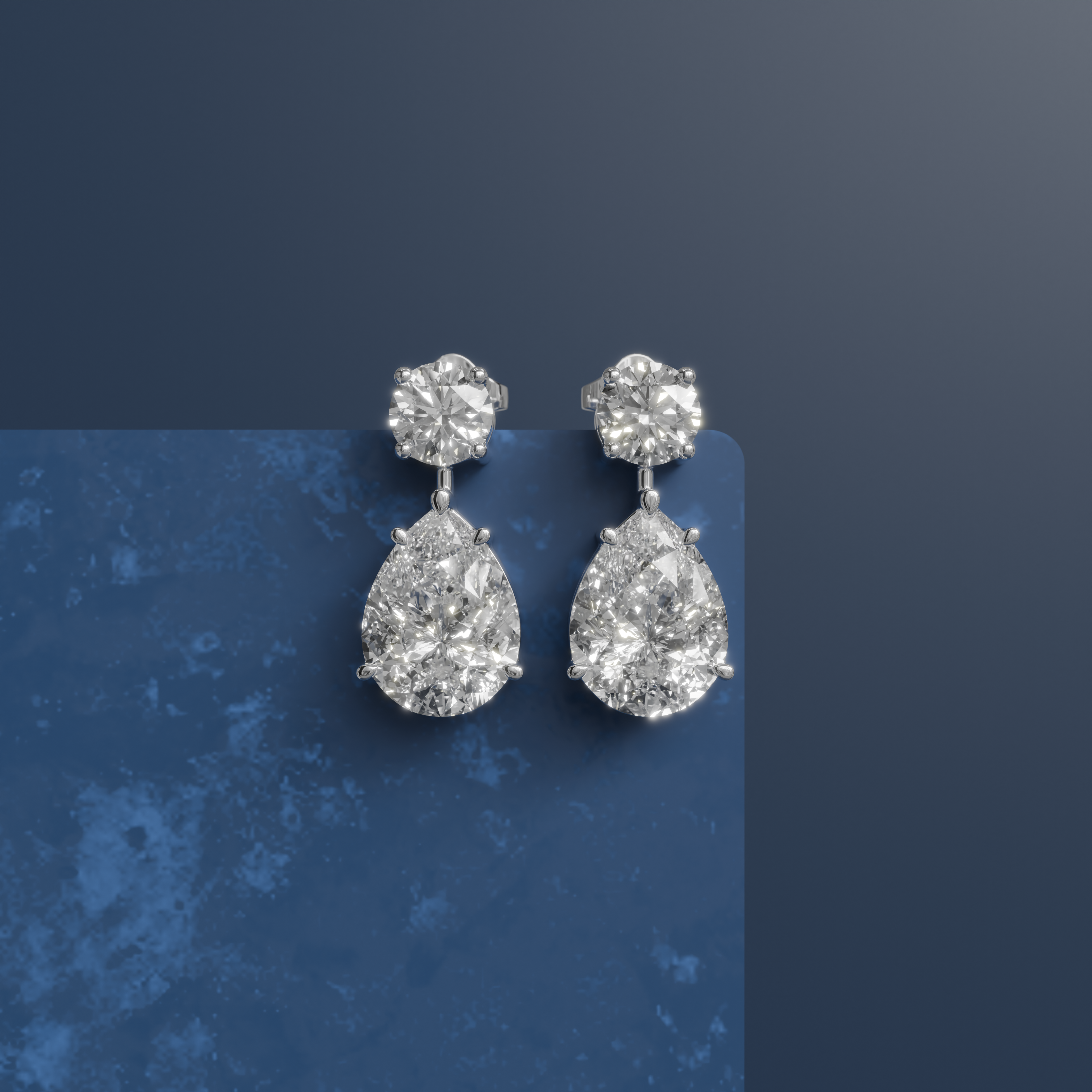 Aurora Bloom Drop Earrings